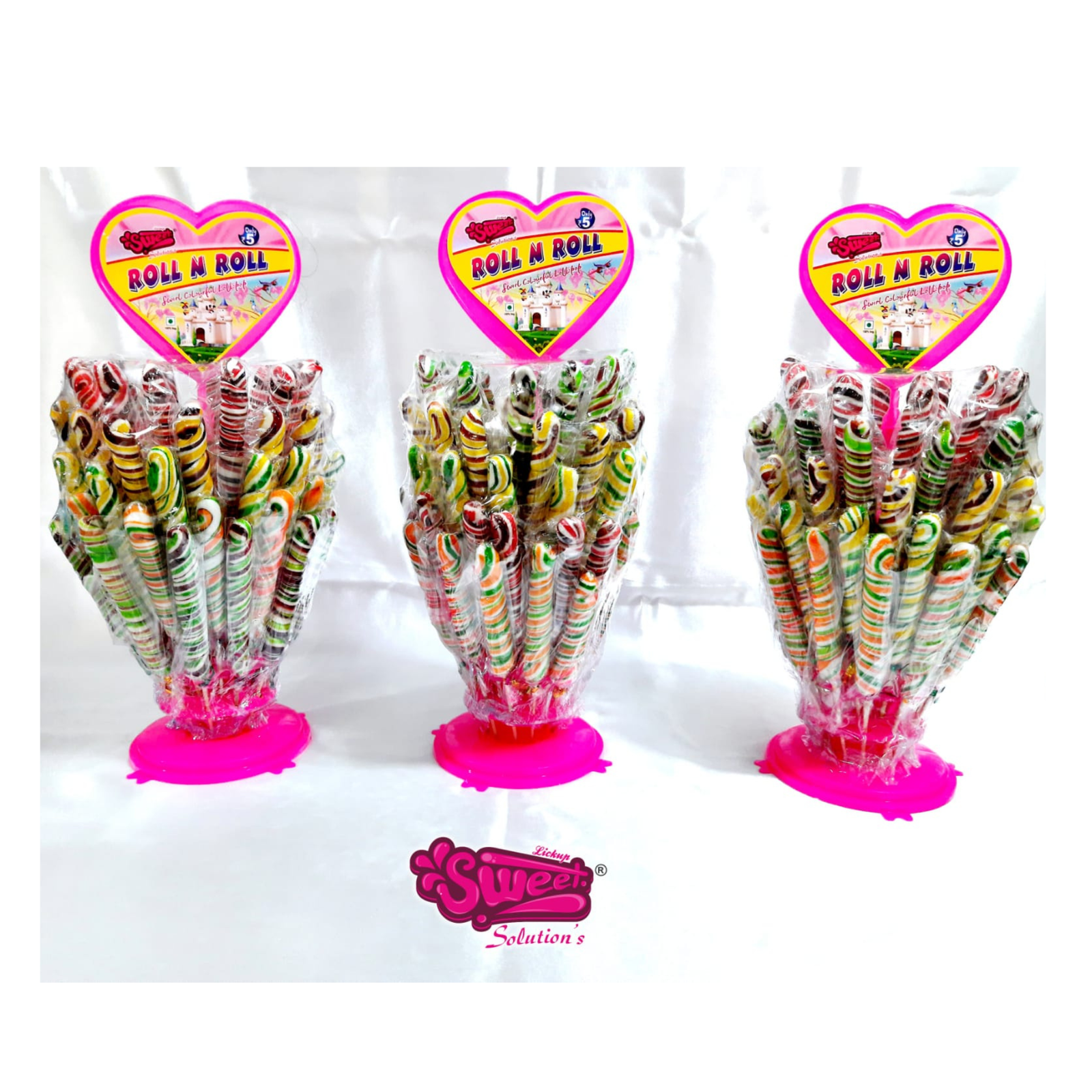 Roll N 333333Roll Round Shape Stand Pack