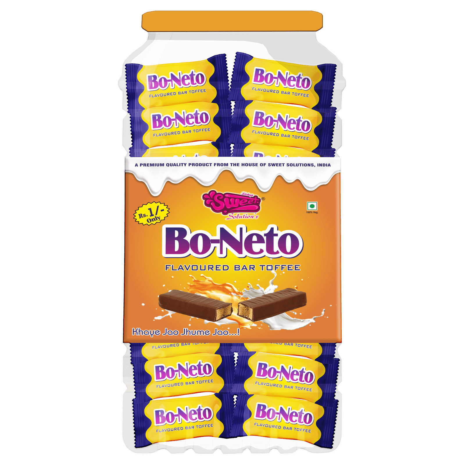 Bo-neto Bar Toffee 2